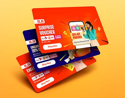 Vouchercard Vouchers Projects :: Photos, videos, logos, illustrations and branding :: Behance