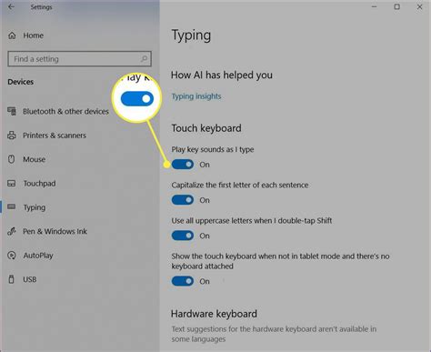 How to Turn off Keyboard Sounds in Windows 10