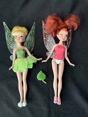 Disney Fairies 9" Tinker Bell And Rosetta Dolls | eBay