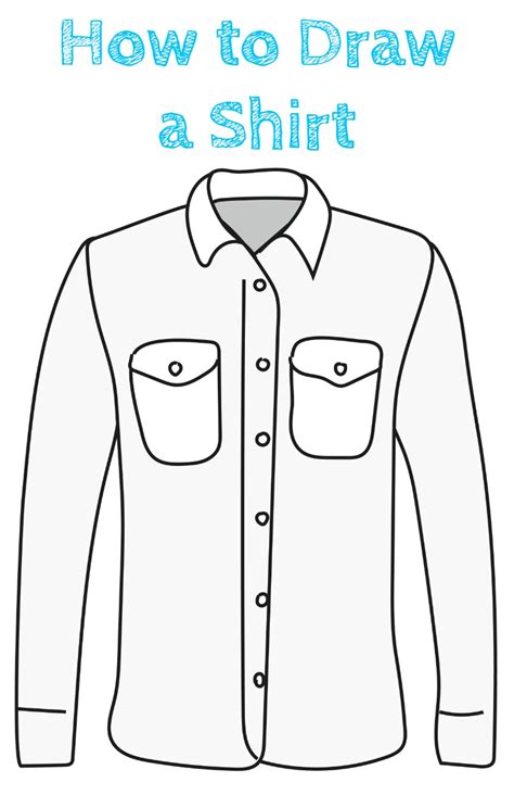 How To Draw A Collared Shirt