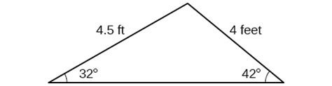 Non-right Triangles: Law of Sines – Algebra and Trigonometry OpenStax