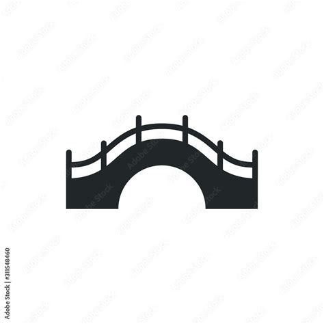 bridge icon template color editable. bridge symbol vector sign isolated ...