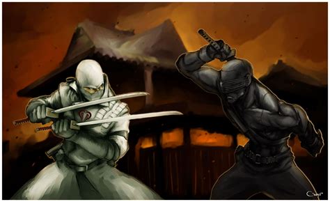 Snake Eyes vs Storm Shadow by DarrenGeers on DeviantArt