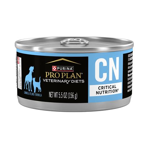 Purina Pro Plan Veterinary Diets CN Critical Nutrition Canine & Feline ...