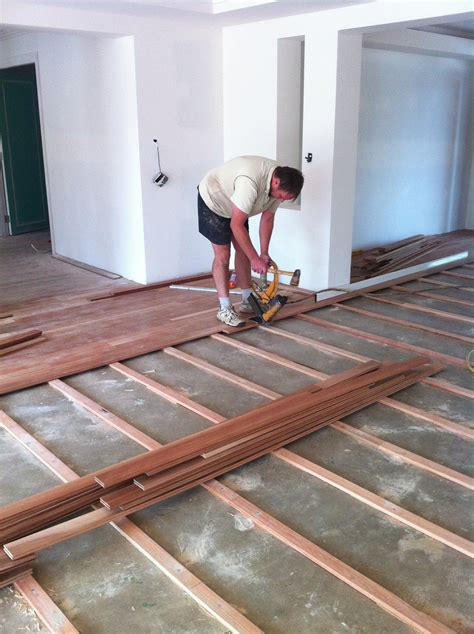 Fixing Floor Tiles To Floorboards Laying Hardwood Floors, Floating Hardwood Floor, Plywood Plank ...