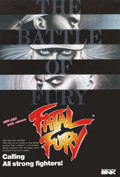 Emularoms: Fatal Fury: King of Fighters / Garou Densetsu: Shukumei no Tatakai ( Arcade )