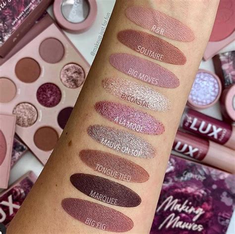 Colourpop Making Mauves Palette Swatches | Makeup swatches, Colourpop, Best makeup products