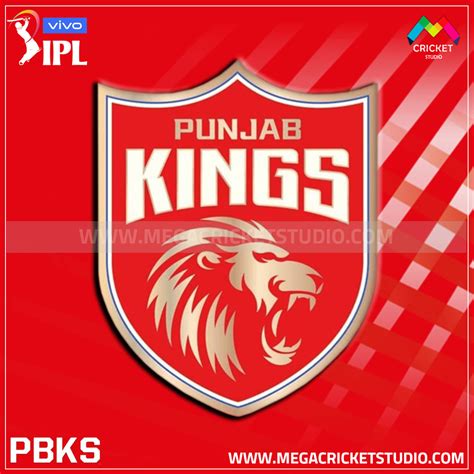 Punjab Kings 2021 HD Logo VIVO IPL 2021 HD StudioZ International ...