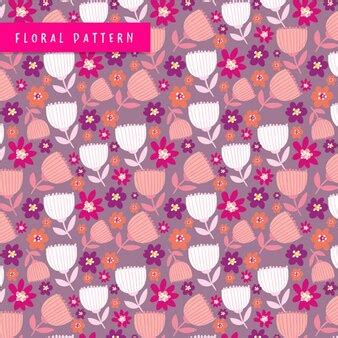 Free Vector | Floral pink pattern