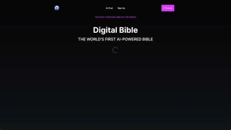 AI Bible Conversation Tool - Digital Bible