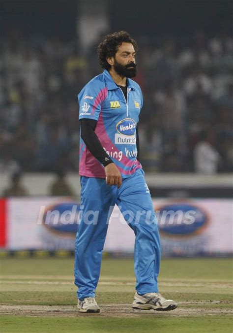 Bobby Deol was snapped at CCL Match Between Mumbai Heroes and Telugu Warriors Photo