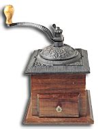 Antique coffee grinder | OnCoffeeMakers.com | Singapore