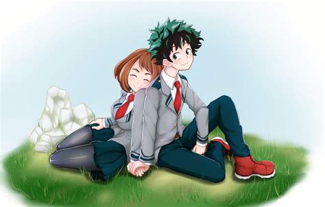 Deku and Uraraka | Anime Amino