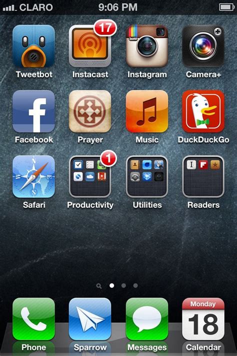 Classic iOS screenshot. : iOSsetups