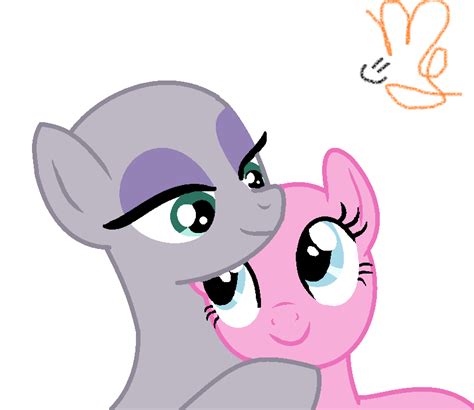 base mlp pinkie pie and maud sister hug by shelle12rain on DeviantArt