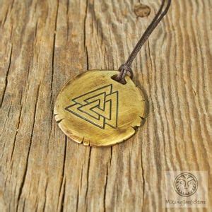 Valknut, Norse Jewelry, Scandinavian Jewelry, Viking Necklace, Viking Pendant, Viking Symbol ...