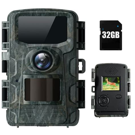 CAMPARK Trail Camera 4K 40MP Game Deer Hunting Camera with Night Vision ...