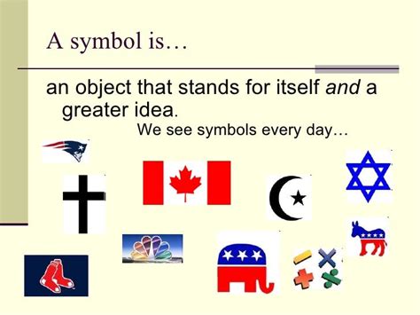 Symbolism Examples