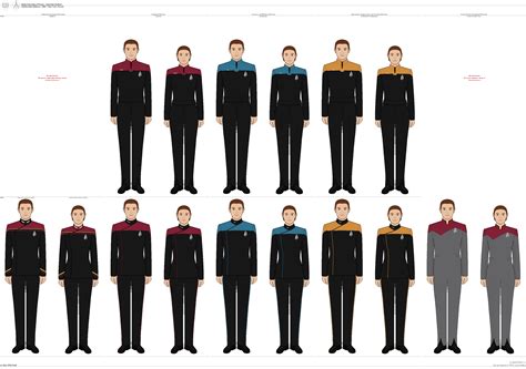 Star Trek: Picard Starfleet Duty Uniforms (S1/S2) by etccommand on ...