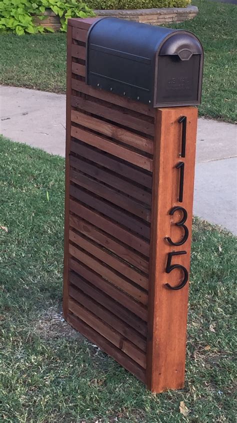 Pin on For the Home | Modern mailbox design, Modern mailbox, Unique ...