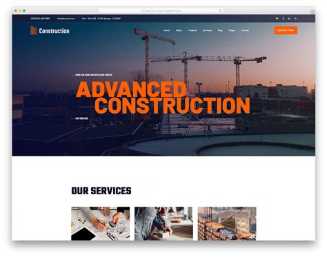 ConstructionCompany - Construction Management Website Template 2024 - Colorlib