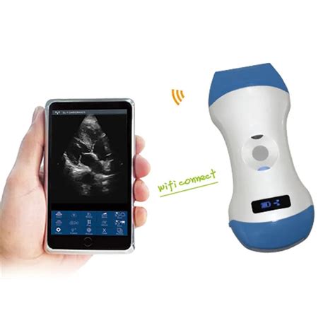 3 in 1 WiFi Wireless Probe Dual Heads Handheld Ultrasound Probe Scanner Machine - Ultrasound and ...