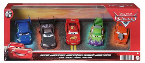 Buy Disney Cars Toys Disney Cars Diecast Tuners Race 5-Pack with Lightning McQueen, DJ, Boost ...