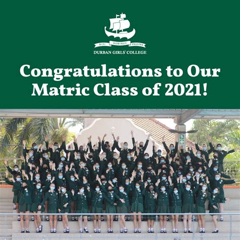 CONGRATULATIONS TO OUR MATRICS OF... - Durban Girls' College