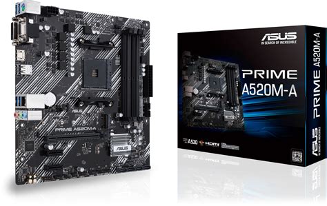 PRIME A520M-A Micro-ATX AM4 Motherboard