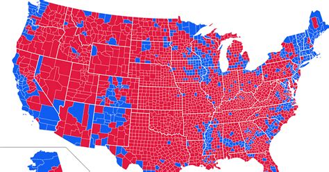 The Redwood Guardian: Red State, Blue State? Not really. America is mostly Red Counties