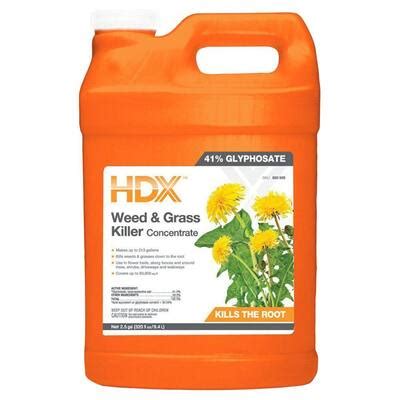 HDX 2.5 gal. Concentrate Weed and Grass Killer-HG-98027 - The Home Depot