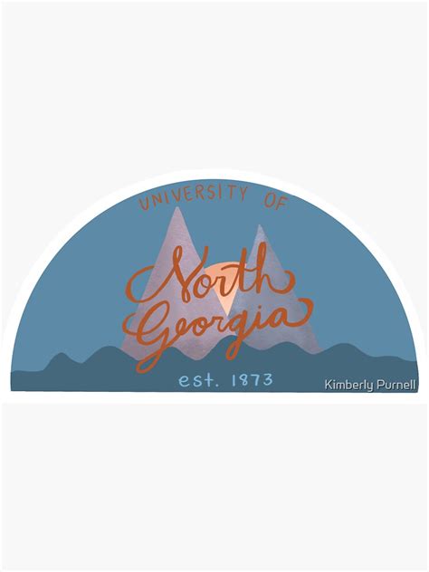 "University of North Georgia" Sticker for Sale by kpurnell5 | Redbubble