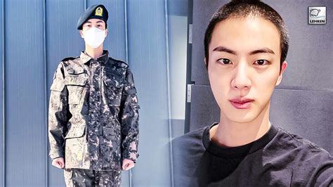 BTS Member Jin completes his five week military training