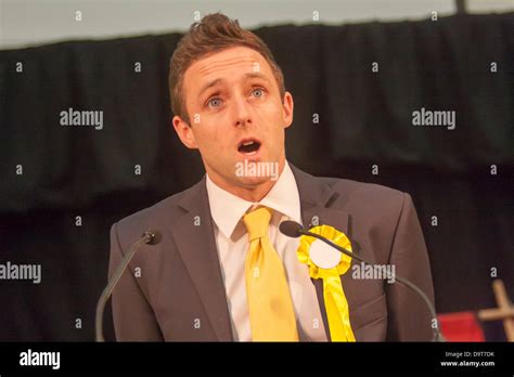 25 June 2013, London. Comedian Heydon Prowse addresses teachers at a rally in London against ...