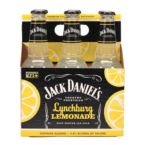 Jack Daniel's Country Cocktails Lynchburg Lemonade Malt Beverage, 10 oz ...