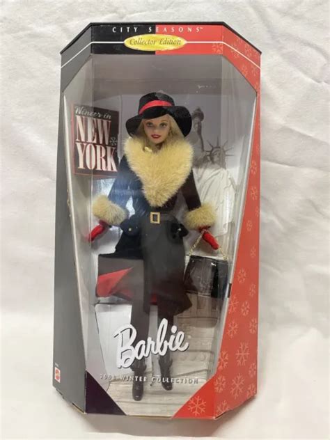 BARBIE COLLECTOR WINTER New York City Seasons VTG 1998 Mattel 19429 NEW NRFB $54.11 - PicClick CA