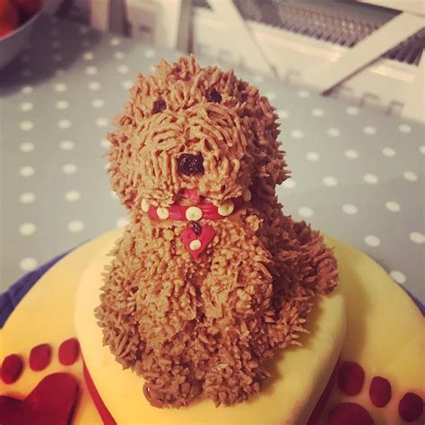 Waffle The Wonder Dog (waffle doggy) birthday cake. I made this for my ...