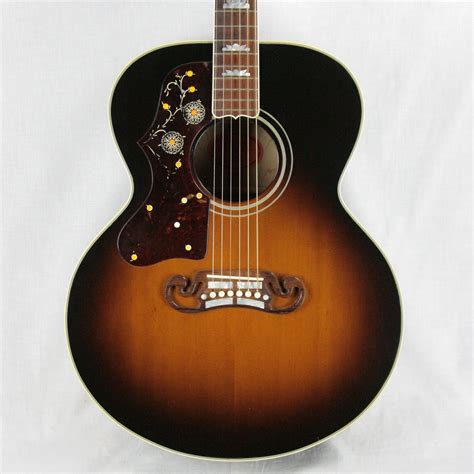 2004 Gibson SJ-200 LEFT-HANDED Sunburst J200 Jumbo Maple Acoustic Guit – Kansas City Vintage Guitars