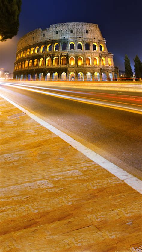 Night Lit Colosseum | Photo Pie