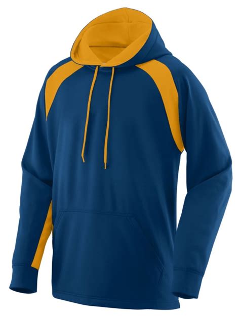 Augusta Sportswear - Augusta Fanatic Hooded Sweatshirt - NAVY/ GOLD - S 5527 - Walmart.com ...