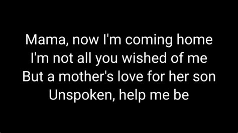 Metallica - Mama Said (Lyrics) - YouTube