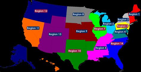 Regions - NFCYM