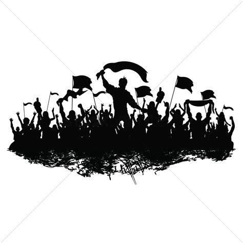 Crowd Silhouette Vector at Vectorified.com | Collection of Crowd Silhouette Vector free for ...