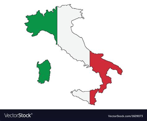 Italy Map Outline Printable