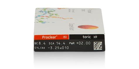 Proclear Toric XR, 6 pack | ContactsDirect®