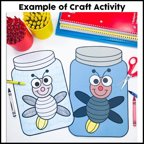 Firefly Jar Craft Activity - Crafty Bee Creations