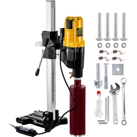 VEVOR Core Drill Machine 355 MM 14 Inches Core Drill Rig Powerful ...