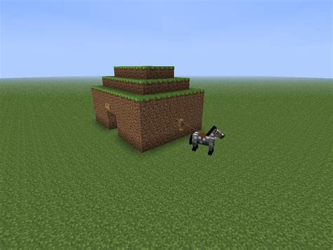 Deluxe Dirt House Minecraft Map