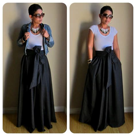 DIY Maxi Skirt.....AGAIN |Fashion, Lifestyle, and DIY