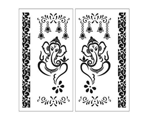 cnc plasma ganesha with side panel svg/dxf design – Makerbhawan